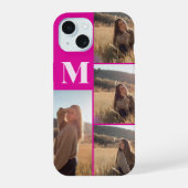 Girls Monogramme Photo Bold Rose (Verso)