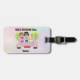 Girls Night Bagagelabel
