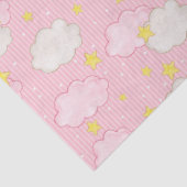 Girls Pink Sky  Tissuepapier (Detail)