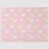 Girls Pink Sky  Tissuepapier (Voorkant)