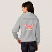 Girl's Pullover Hoodie (Achterkant volledig)