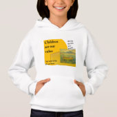 Girl's Pullover Hoodie (Voorkant)