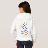 Girl's Pullover Hoodie (Achterkant volledig)