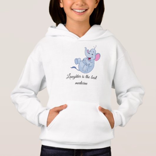 Girl's Pullover Hoodie (Voorkant)