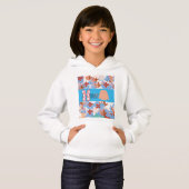 Girl's Pullover Hoodie (Voorkant volledig)