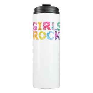 Girls Rock Design Sterke Vrouwelijke Geest ERA  Thermosbeker
