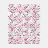 Girls rock- en roll-fleece deken (Voorkant)