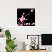 Girls Rock Too - Poster (Bureau à domicile)