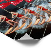 Girls Skiing Poster (Hoek)