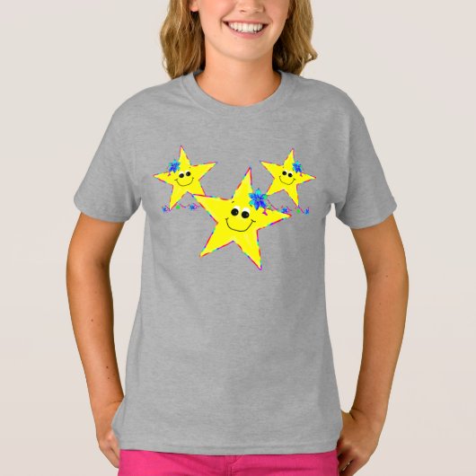 Girl's Stars T-shirt (Voorkant)
