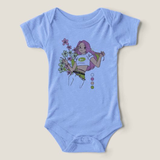 Girl's T-Shirt (Design Recto)