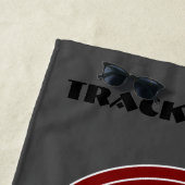 Girls Track & Field Hurdling Beach Towel Strandlaken (In situ)