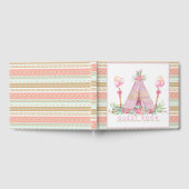 Girls Tribal Teepee Anniversaire Party Livre d'inv (Complet)