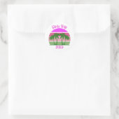 Girls Trip 2023 Ronde Sticker (Tas)