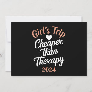 Girl's Trip 2024 goedkoper dan therapie vakantie Kaart