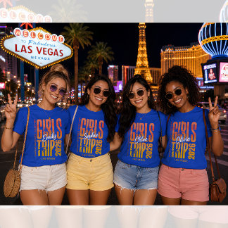 Girls Trip 2026 Gepersonaliseerd Reisontwerp Tri-Blend Shirt
