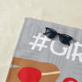 Girls Trip Beach Towel Strandlaken (In situ)