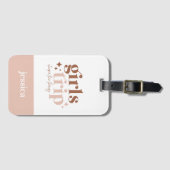 Girls Trip Goedkoper dan Therapy Welcome Bag Bagagelabel (Voorkant (horizontaal))