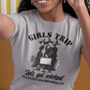 Girls Trip Halloween Heksen Custom Feest T-shirt