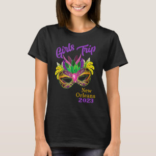 Girls Trip Mardi Gras 2023 Shrove Dinsdag 2023 Wom T-shirt