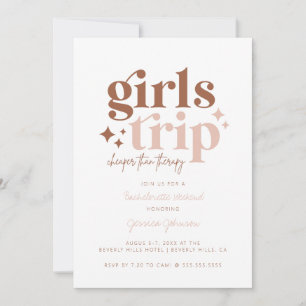 Girls Trip + reisweg Kaart