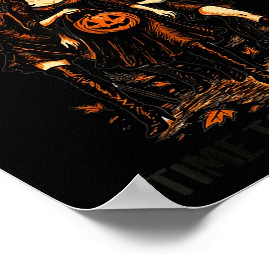 Girls Trip Time To Get Wicked Halloween M Witch Poster (Hoek)