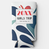 Girls Trip Vibes gepersonaliseerde Koelbox (Voorkant)