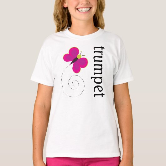  Girls Trumpet T-shirt (Voorkant)
