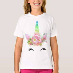 Girls Unicorn Tshirt