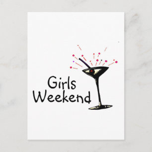 Girls Weekend Briefkaart