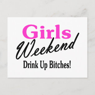 Girls Weekend Briefkaart