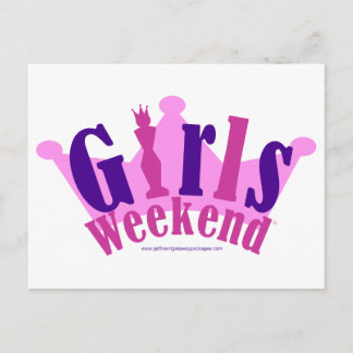 Girls Weekend Briefkaart
