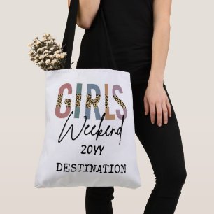 Girls Weekend Cheetah Print Girls reisweg Draagtas