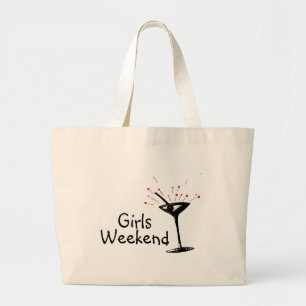 Girls Weekend (Martini 1) Grote Tote Bag