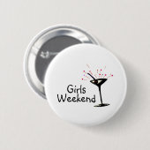 Girls Weekend Ronde Button 5,7 Cm (Voorkant /achterkant)
