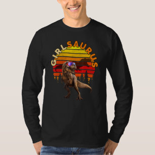 Girlsaurus Jurassic T Rex Girl World Dinos T-shirt