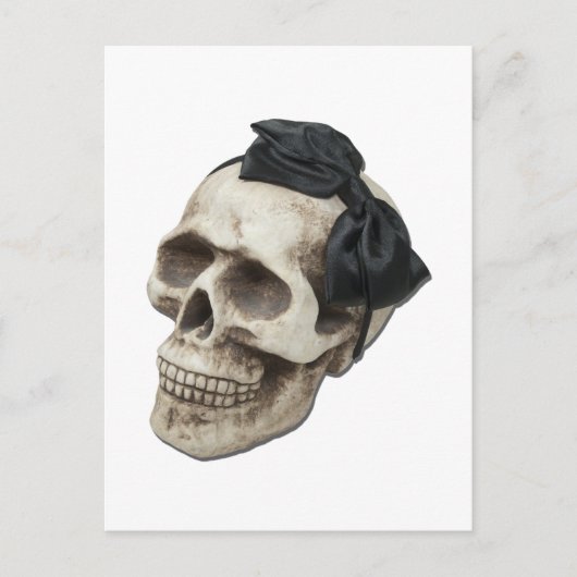 GirlSkull122111 Briefkaart (Voorkant)