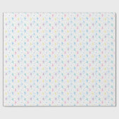 Girly Ballerina Dancer - Ballet Pattern Cadeaupapier (Vlak)