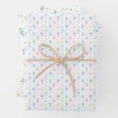 Girly Ballerina Dancer - Ballet Pattern Inpakpapier Vel (In situ)