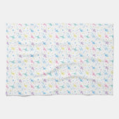 Girly Ballerina Dancer - Ballet Pattern Theedoek (Horizontaal)