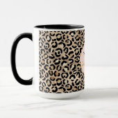 Girly Black Eyelashes Gold Glam Leopard Print   Mok (Links)