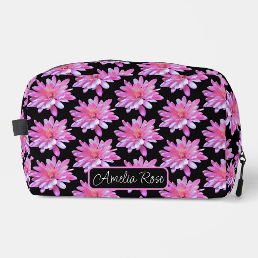  girly bloemmotief schattige daisy toilettasje (Voorkant)