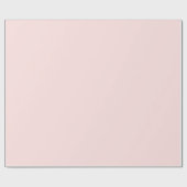 Girly Blush Pink Cadeaupapier (Vlak)