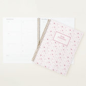 Girly Blush Pink Heart Pattern (Devant avec enveloppe)