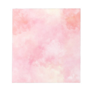 Girly Blush Pink Tie Dye Notitieblok