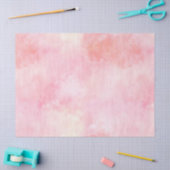 Girly Blush Pink Tie Dye Tissuepapier (Craft)