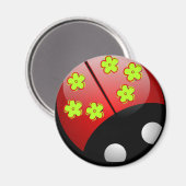 Girly bug Magnet Magneet (Voorkant / Achterkant)