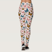 Girly Butterfly Pattern Leggings (Achterkant)