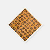 Girly Chic Leopard Print Cocktail Paper Napkins Servetten (Hoek)