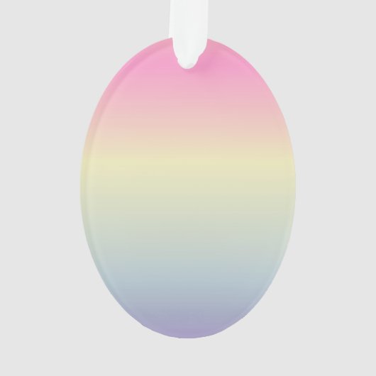 girly chic unicorn rose violet pastel arc-en-ciel (dos)